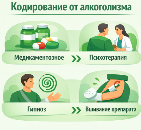 кодирование от алкоголизма в Кропоткине Санати